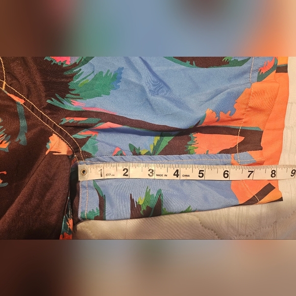 💚Maamgic Swim Trunks Quick Dry Swim Shorts with Mesh Lining Mens Size XXL🩵 - Picture 4 of 8